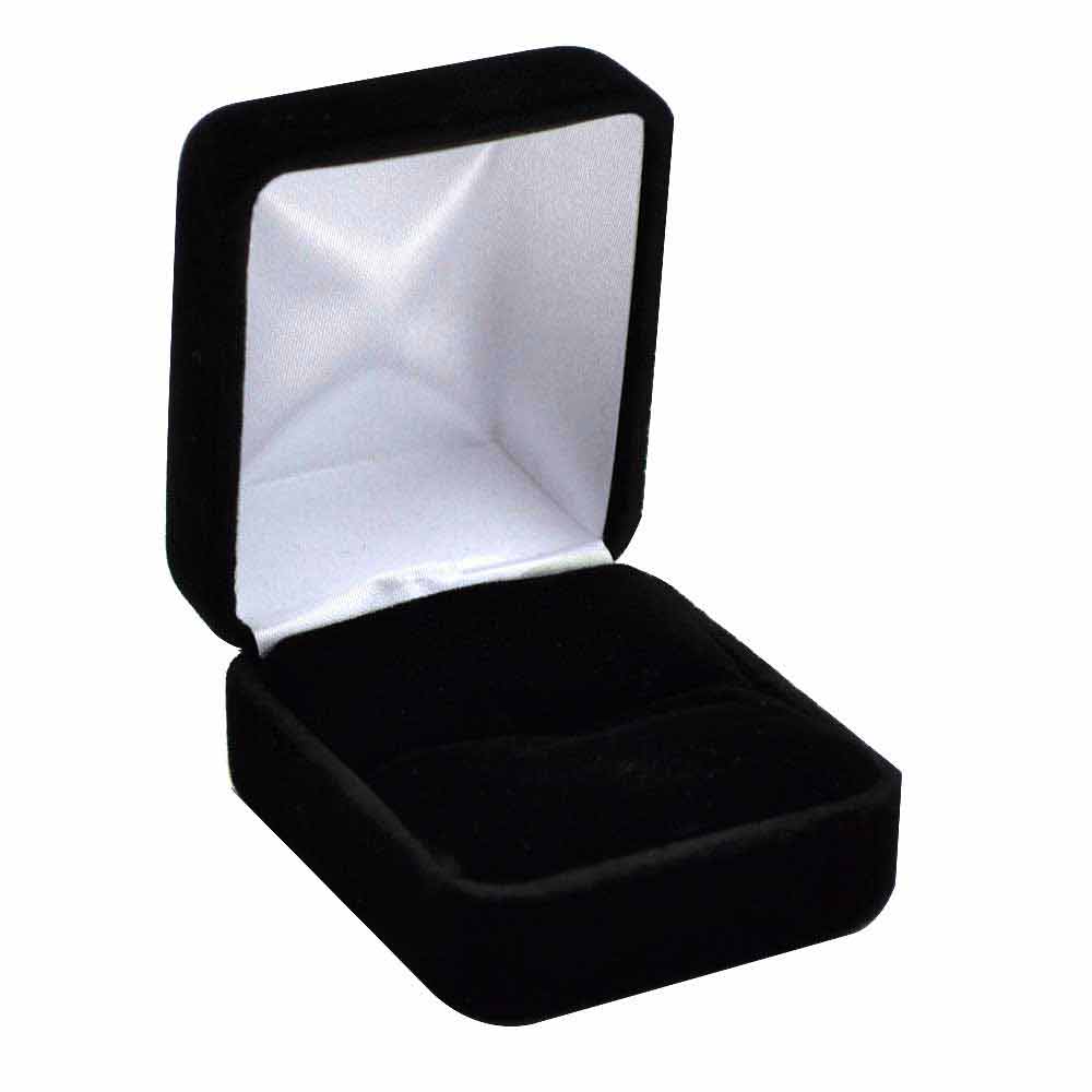 Black Velvet Ring Boxes